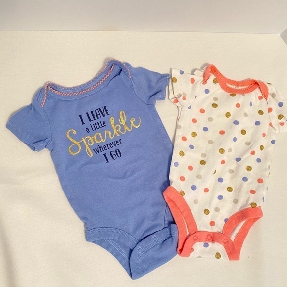 KOALA Baby Girls 12 Piece Bundle  Sleeper/ Bodysuits/ Tops/ Bottoms 0-3 Months - Picture 11 of 16